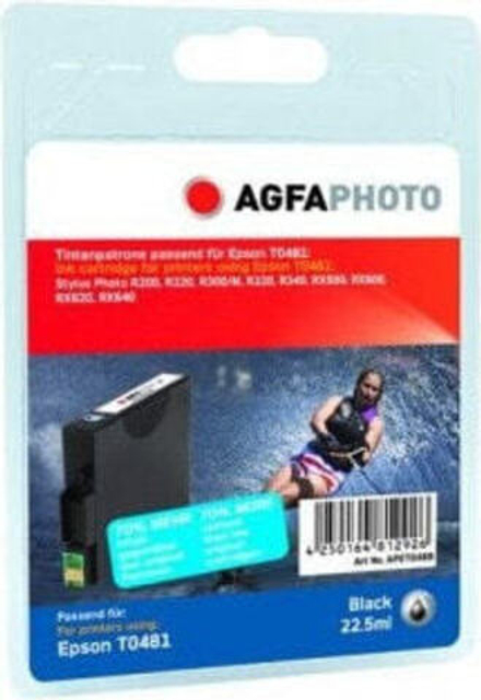 Картридж струйный черный 1 шт AgfaPhoto Holding GmbH APET048BD