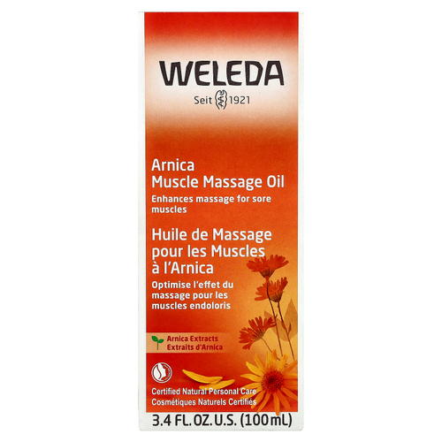 Weleda, массажное масло для мышц с арникой, 100 мл (3,4 жидк. унции)