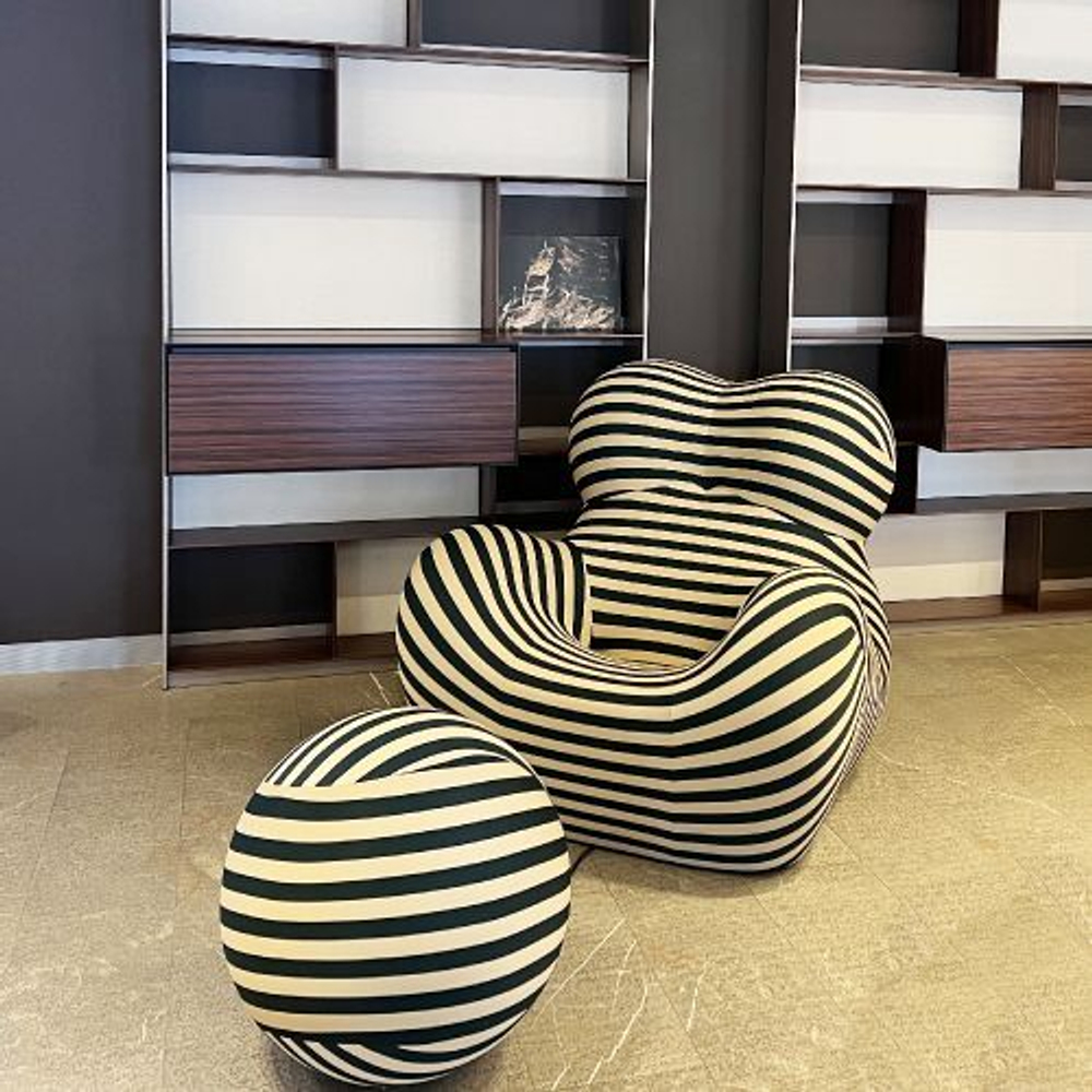 Кресло с пуфом B&B Italia UP50 50UP5 6