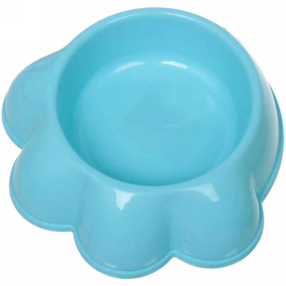 Миска пластиковая «Мр. Лапкин», цвет голубой, 16*5см /300мл