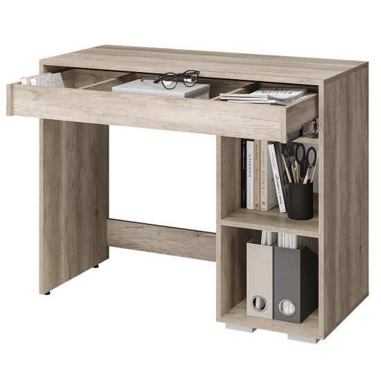 Наоми СТ-04 Стол туалетный  дуб каньон/графит нубук