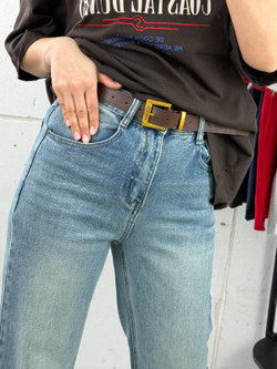 Брюки джинсовые артикул 72618 цвет "голубой"