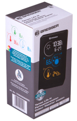 Метеостанция Bresser Temeo Life H с цветным дисплеем, черная