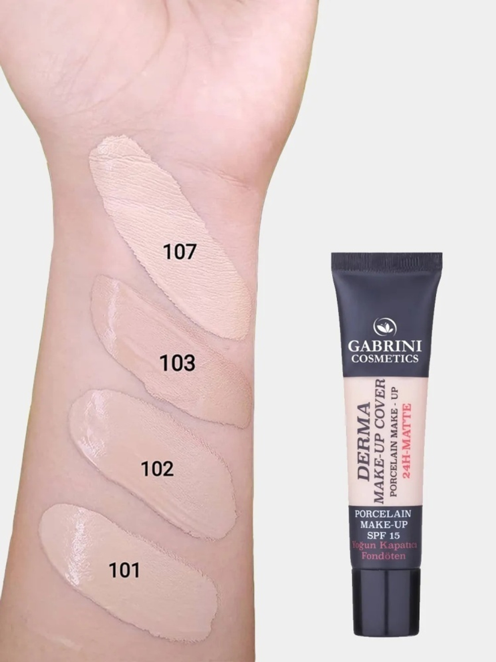 Gabrini Derma Make-Up Cover SPF15 102 Тональный крем 40 мл