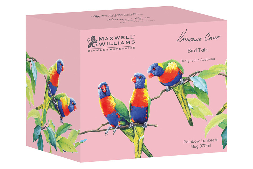 Кружка 370мл Maxwell & Williams Радужный Лори