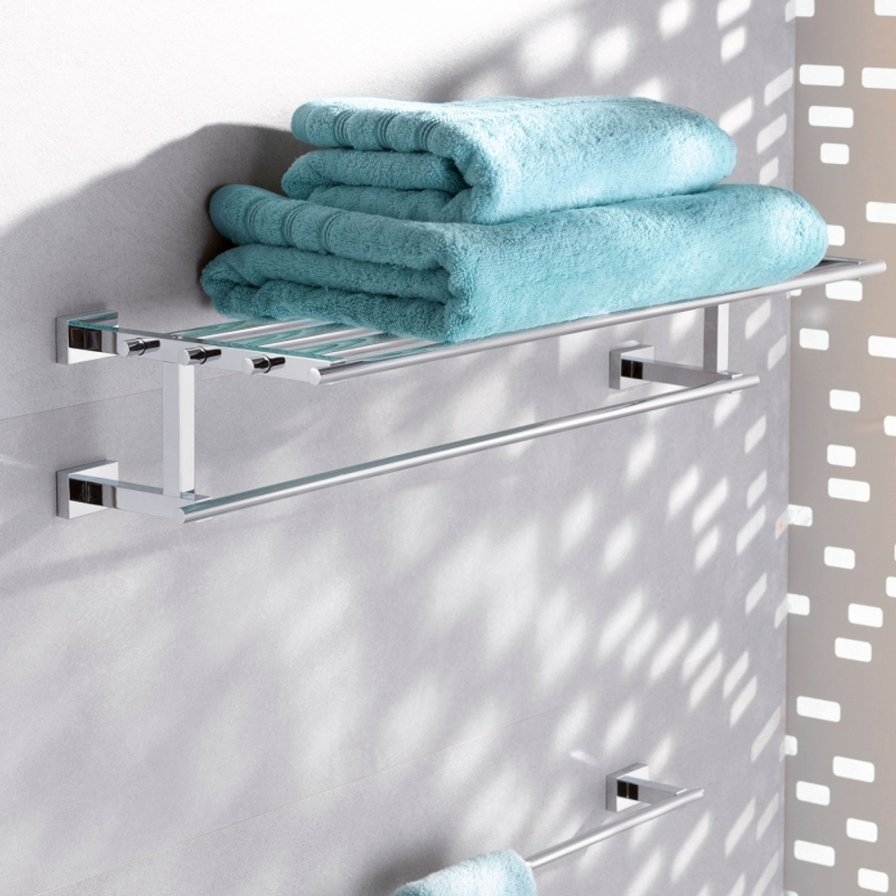 Полка для полотенец Grohe Essentials Cube 40512001 Хром