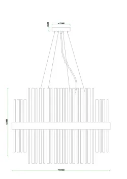 Подвесная люстра Arte Lamp MONTREAL