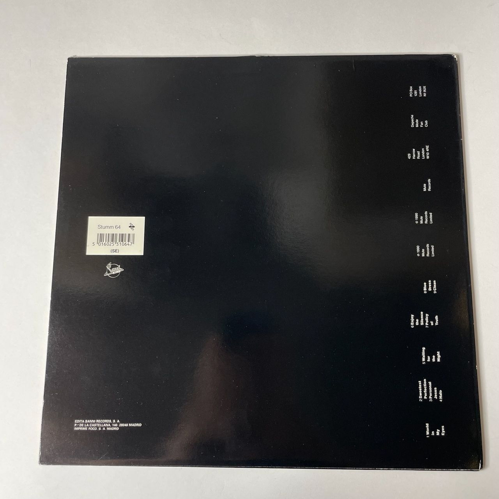 Винтажная виниловая пластинка LP Depeche Mode Violator (Spain 1990) Состояние VG