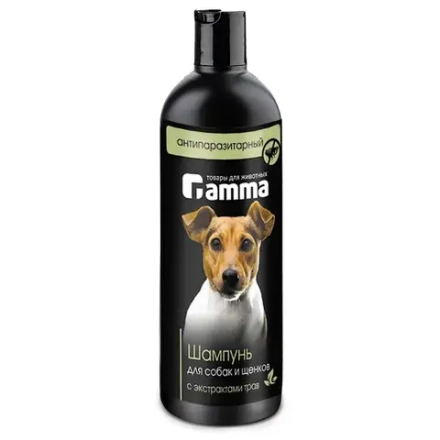 Шампунь для собак антипаразитарный, с экстрактом сосны, 250мл Гамма