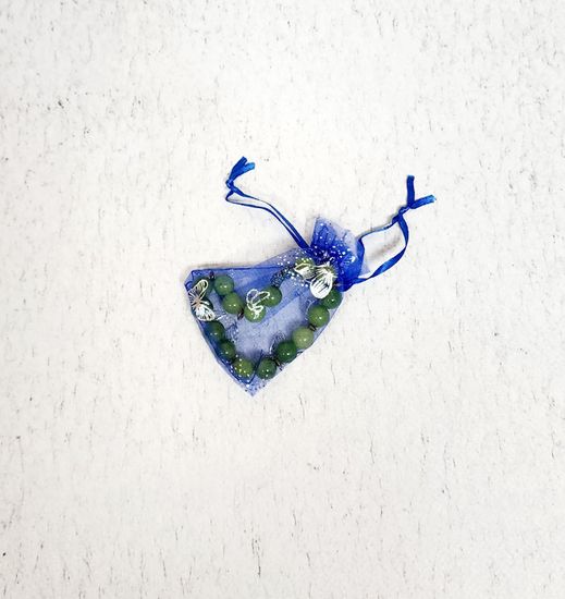 Мешок для подарков бирюза 20 шт