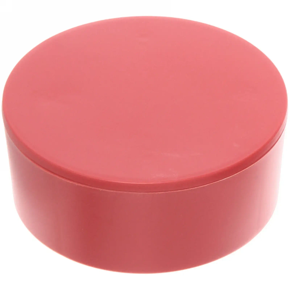 Зеркало настольное с органайзером для косметики «Beauty», цвет красный, 16,5*17см