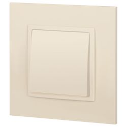 14-1101-02 ЭРА Выключатель, 10АХ-250В, IP20, Эра Elegance, сл.кость | Elegance Слоновая кость