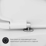 Унитаз-компакт AM.PM Spirit 2.0 C708600WH белый, с бачком, безободковый