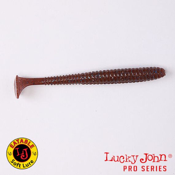 Виброхвосты съедобные LJ Pro Series S-SHAD TAIL 3.8in (9,6 см), цв. S19, 5 шт.