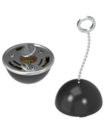 Черные виброшарики с пультом управления K-Balls (Цвет: черный)