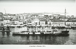 Легкие крейсера типа "Магдебург" 1908-1919 гг. "Магдебург", "Бреслау", "Штральзунд", "Страссбург", "Карлсруэ" и "Росток"