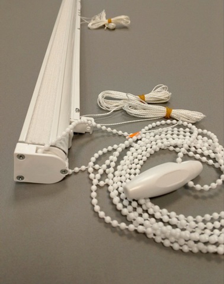 Карниз для двойных римских штор день-ночь Оптима, длина 295 см