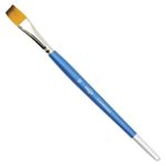 Кисть ГАММА синтетика (1 штука), плоская, №10, 280618.08.010