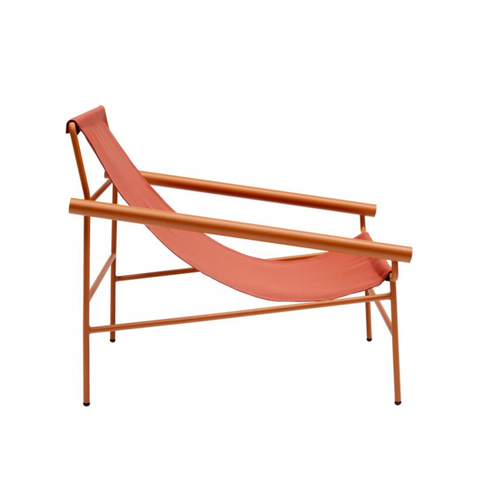 Кресло лаунж металлическое Scab Design Dress Code Basic Outdoor, терракотовый