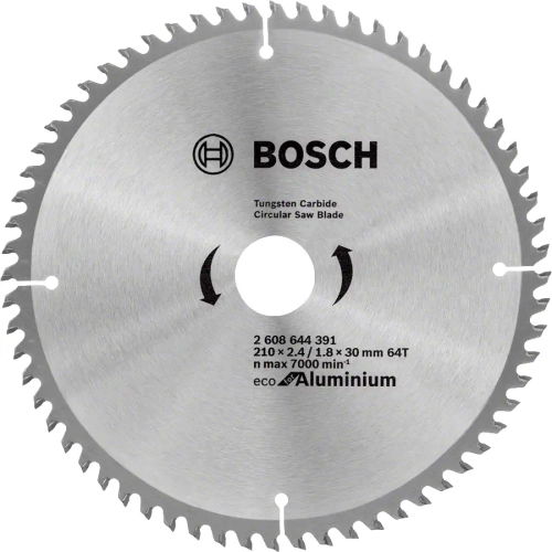 Пильный диск ECO ALU/MULTI 210X30-64T BOSCH 2608644391