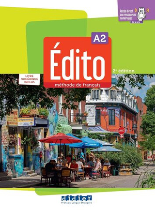 Edito A2 - edition 2022-2024 - Livre + numerique inclus