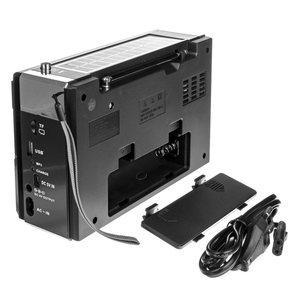 Радиоприемник Waxiba XB-398U-S MP3плеер +Solar панель