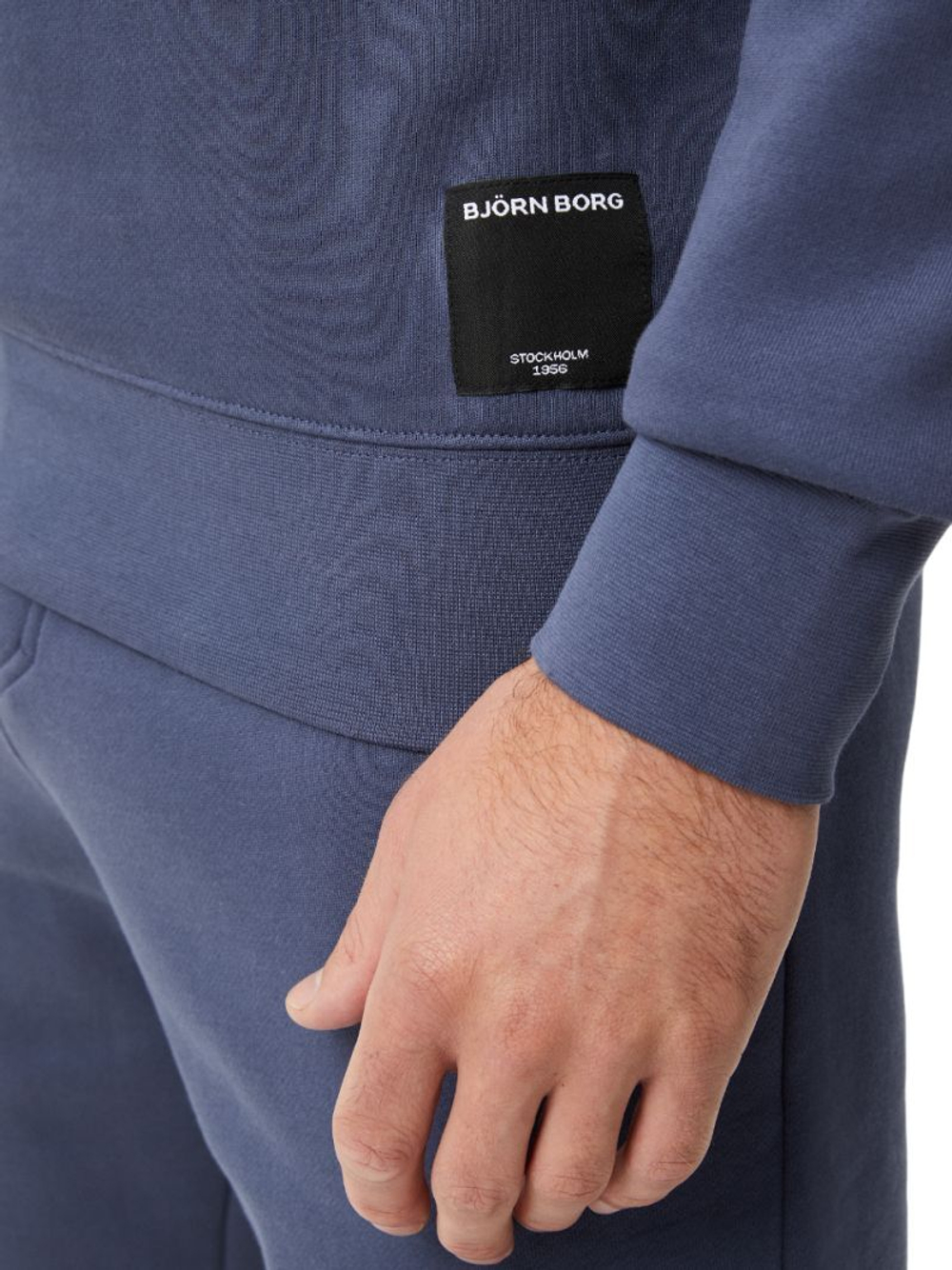 Мужская теннисная кофта Björn Borg Centre Crew - серый