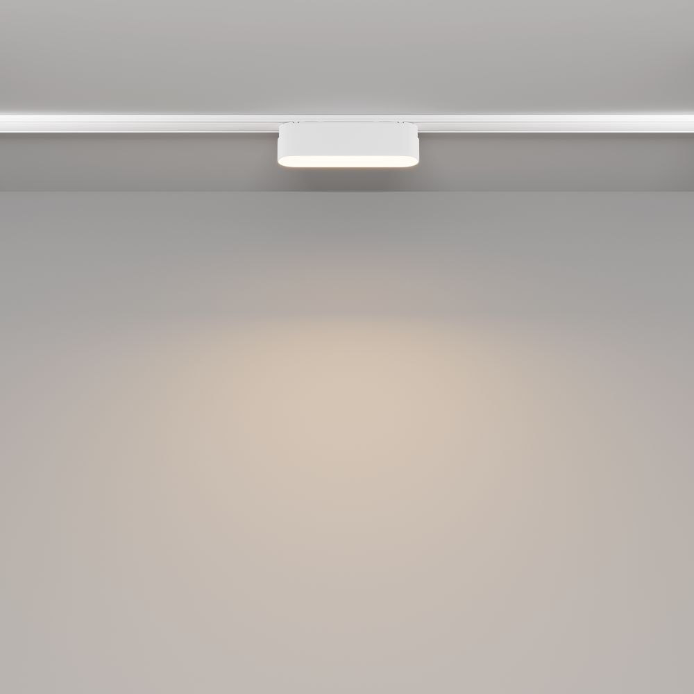 Трековый магнитный светодиодный светильник Maytoni Radity Basis TR080-1-6W3K-W