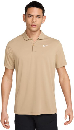 Мужское теннисное поло Nike Court Dri-Fit Solid - Коричневый