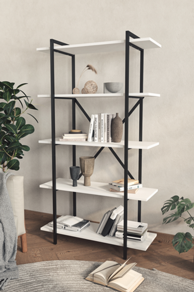 Стеллаж TEOS 160х90 - белый