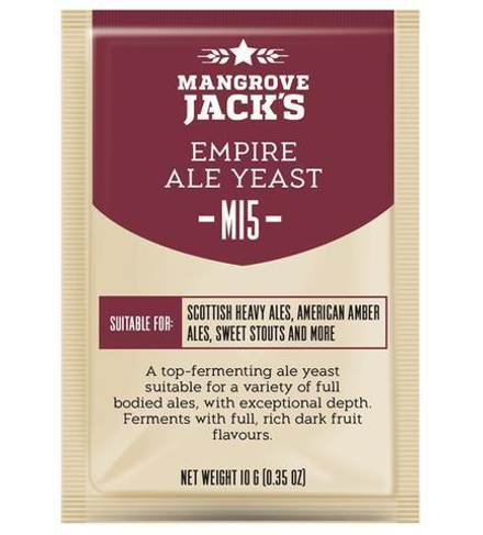 Пивные дрожжи Mangrove Jack's "Empire Ale M15", 10 г