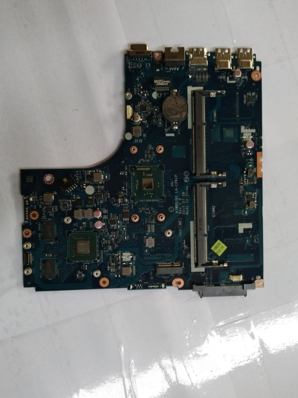 Материнская плата для ноутбука Lenovo B51-30 LA-C291P WIN Intel Pentium N3710 V2G NFP NEMMC (5B20M14051), оригинал