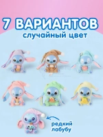 Мягкая игрушка Лабубу Стич сюрприз брелок Лабуду