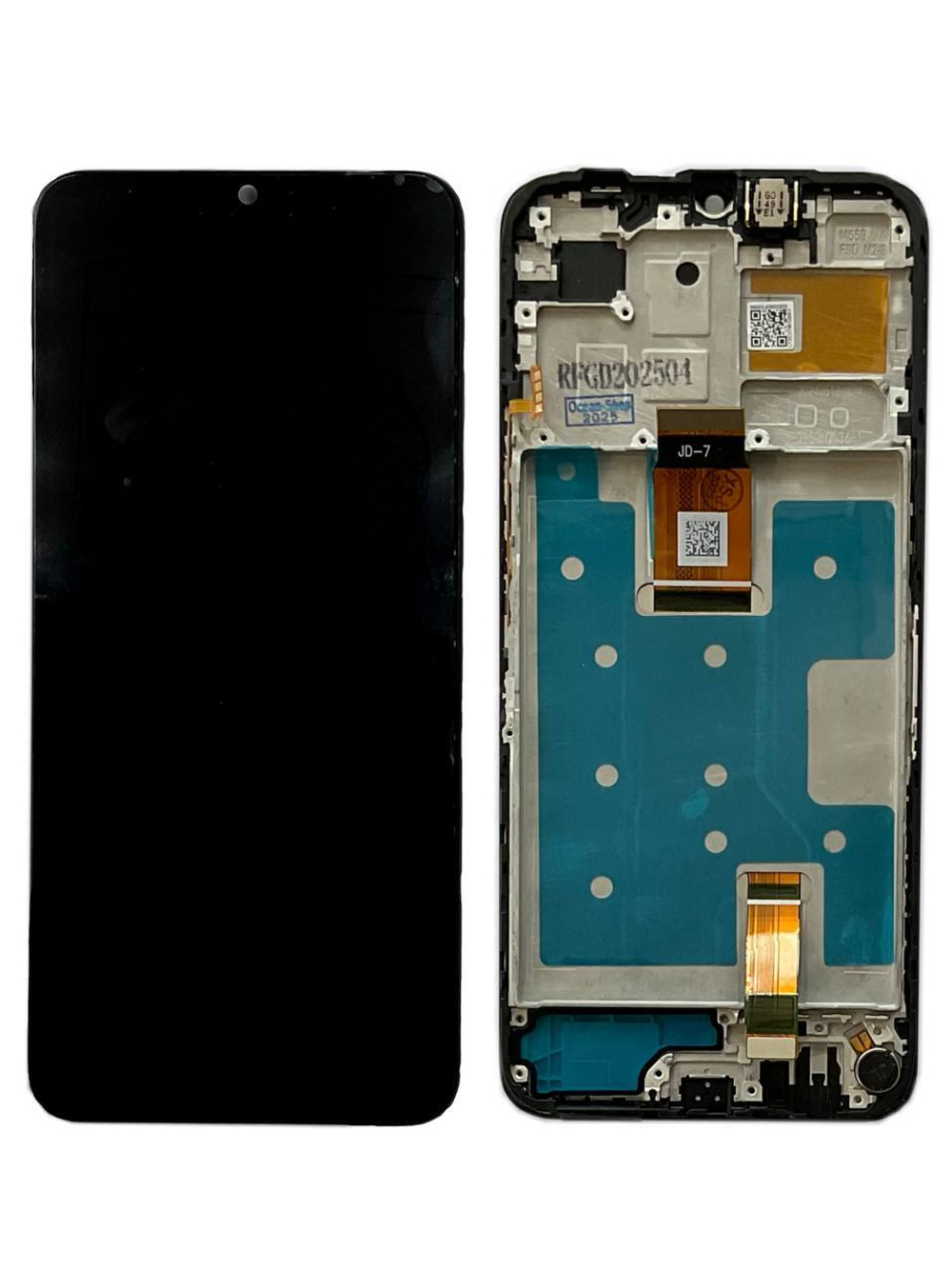 Дисплей для Huawei Honor X6b (JDY-LX1/JDY-LX2) с тачскрином и рамкой Черный - OR