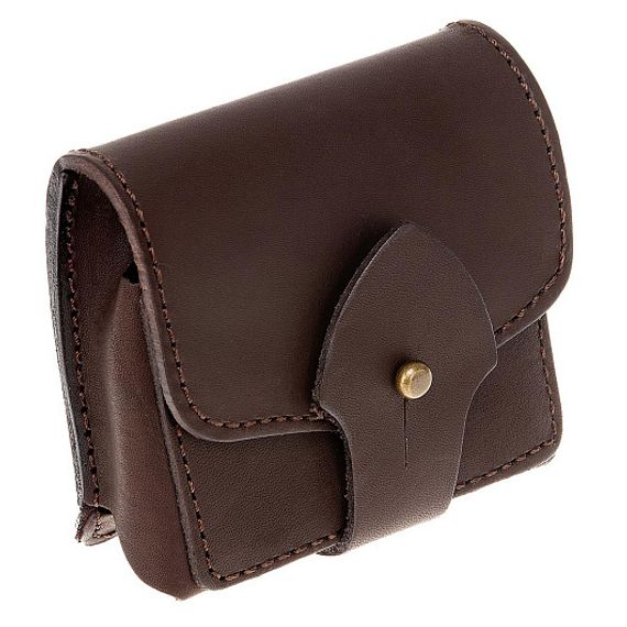 Подсумок двухрядный К-7,62 на 10 патронов кожа HS-ПП-11