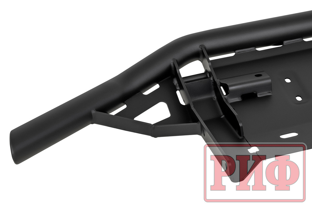 Бампер силовой передний/защита штатного бампера Changan Hunter Plus c защитой радиатора РИФ