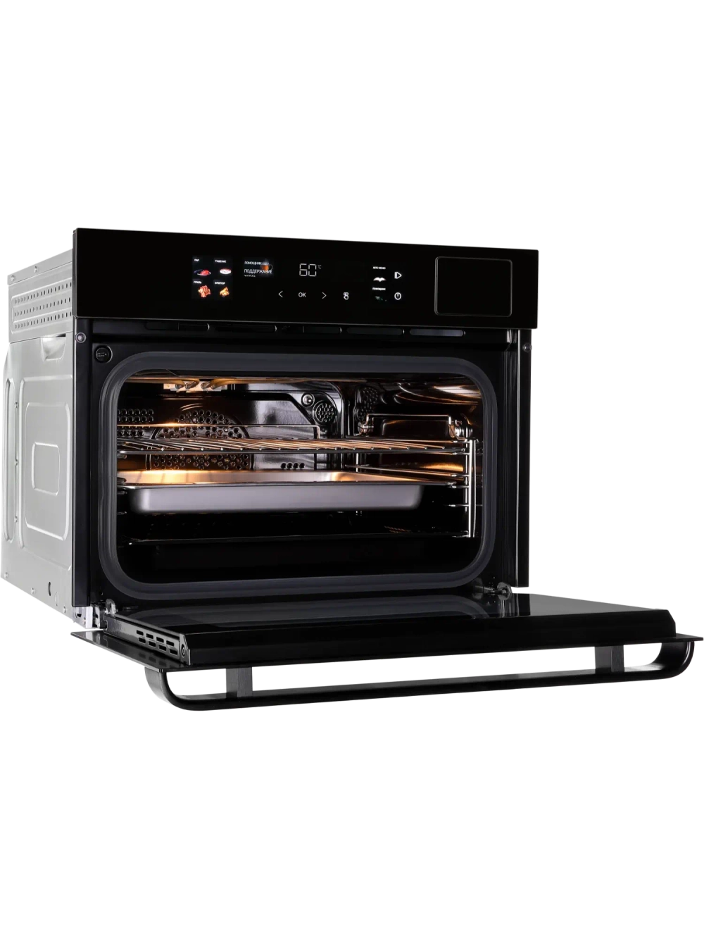 Духовой шкаф Hiberg S-VMF 5515 B SMART