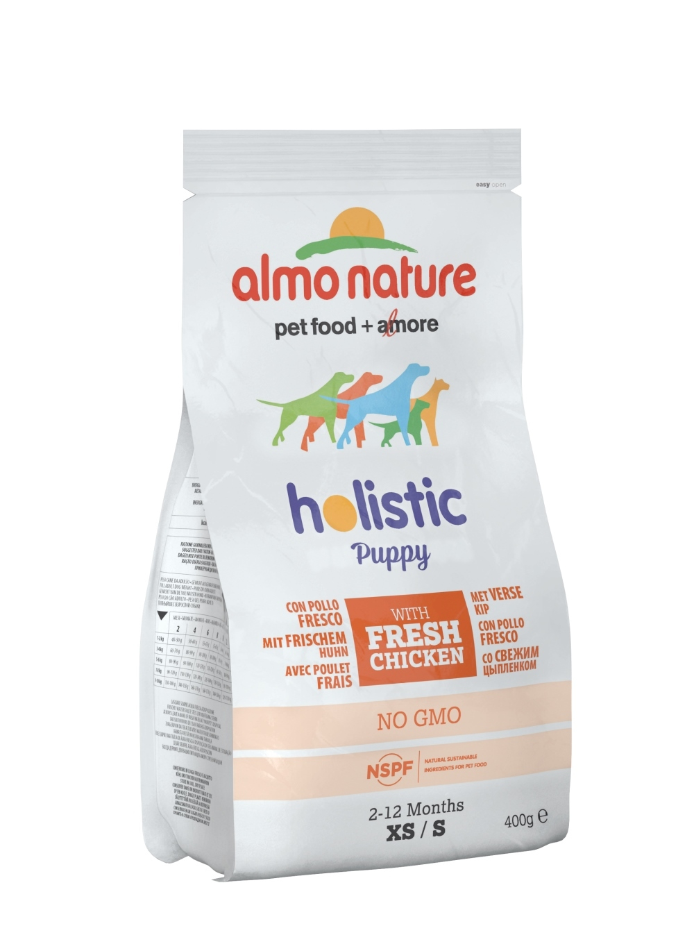 Almo Nature Для Щенков Малых пород с Курицей (Holistic - Small Puppy&Chicken) 0,4 кг