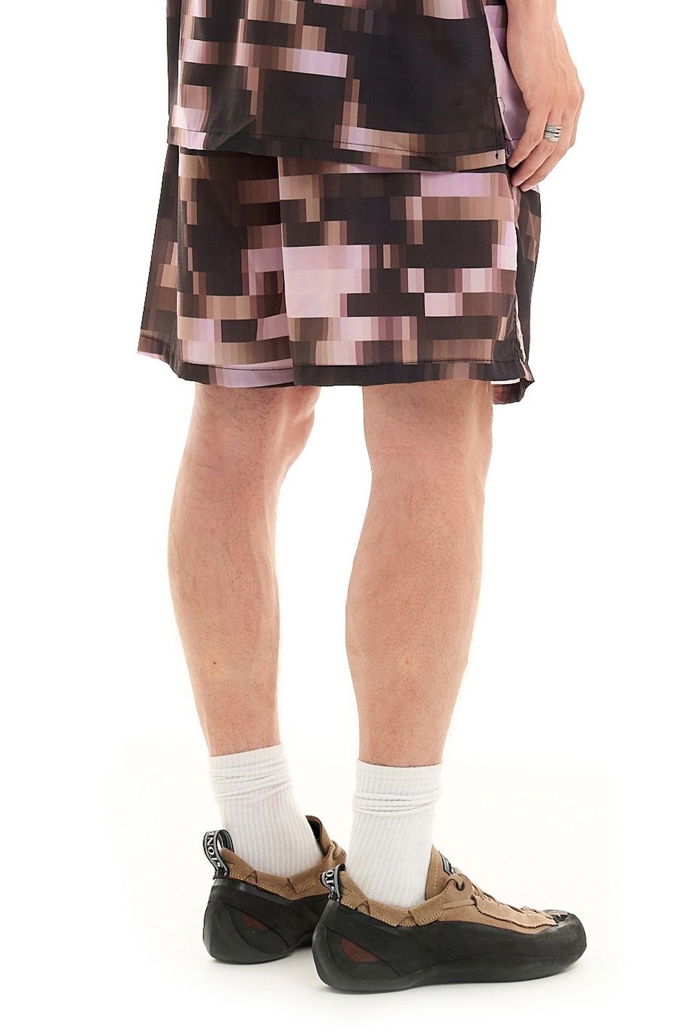 Шорты Issaya Saturn Clouds коричневые