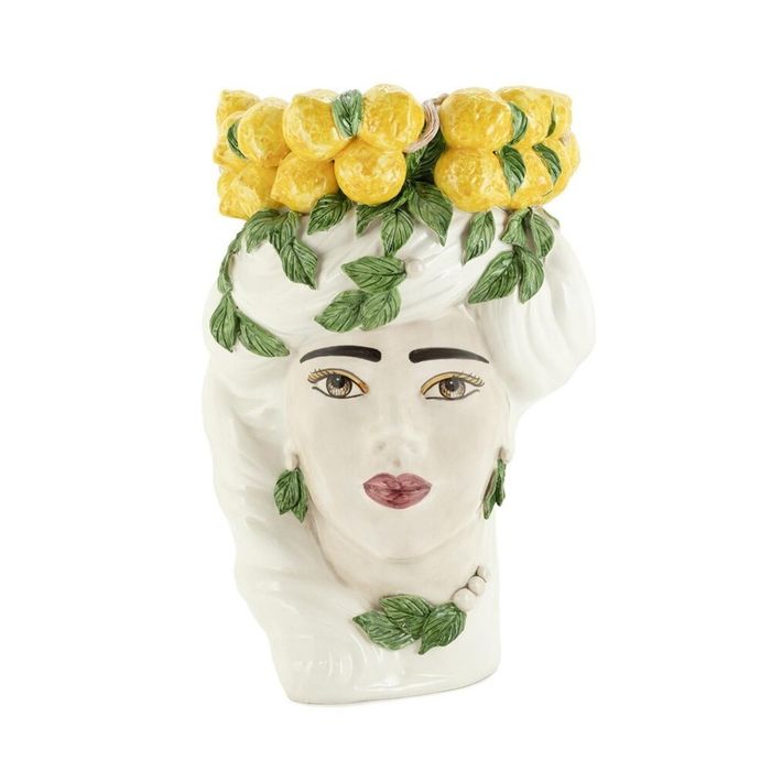 Ваза Abhika Lemon Head Lady Big white