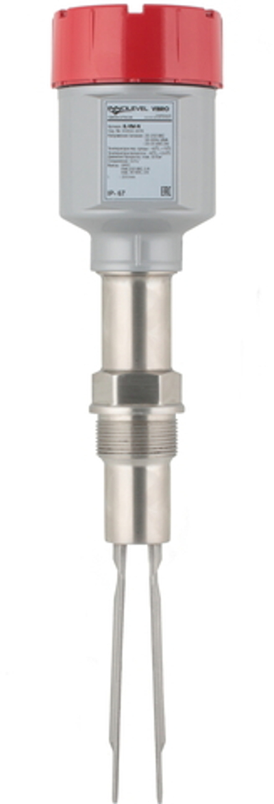 Вибрационный датчик уровня сыпучих материалов INNOLEVEL IL-VM-N-HT250-L750 в алюм. корпусе, -40 +250 С, Pmax=10 bar, 22-265 VAC - 20-46 VDC, IP 67, чувств. от 10 г/л, соединение- резьба G 1 1/2"
