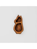 Менажница "Муми-тролли" из Сибирского кедра