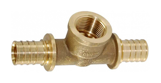 Тройник Rehau 25-Rp 3/4-25 RX+ с ВР на боковом проходе (арт. 14562961001)