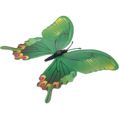 Набор для декора «Волшебные бабочки» 12 шт, Зеленый