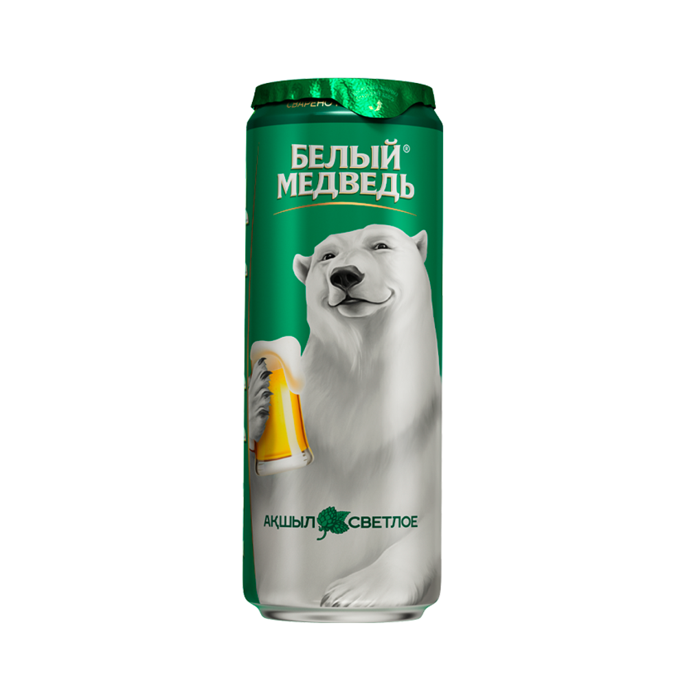 Белый медведь 0,45 л.