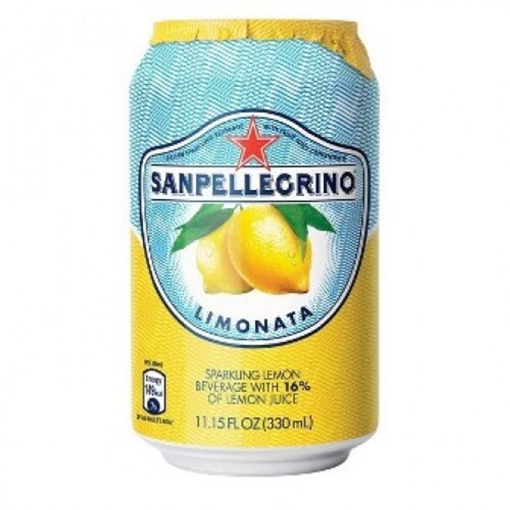 Сокосодержащий напиток San Pellegrino Limonata 0,33 л, 24 шт