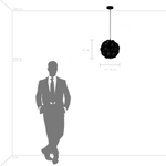 724314 Люстра FERMO 1х40W E27 ХРОМ