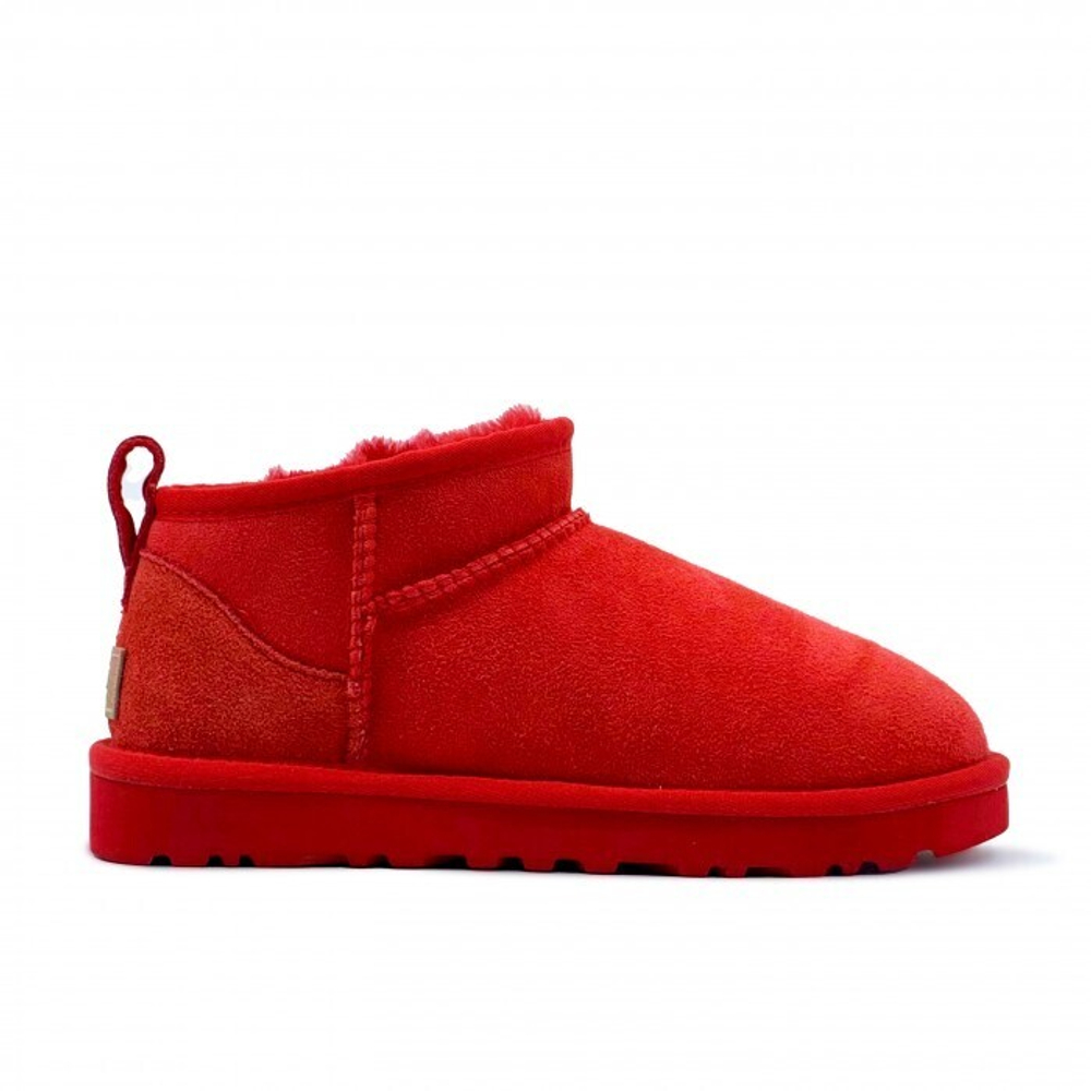 Угги Ugg Women's Classic Ultra Mini Samba Red