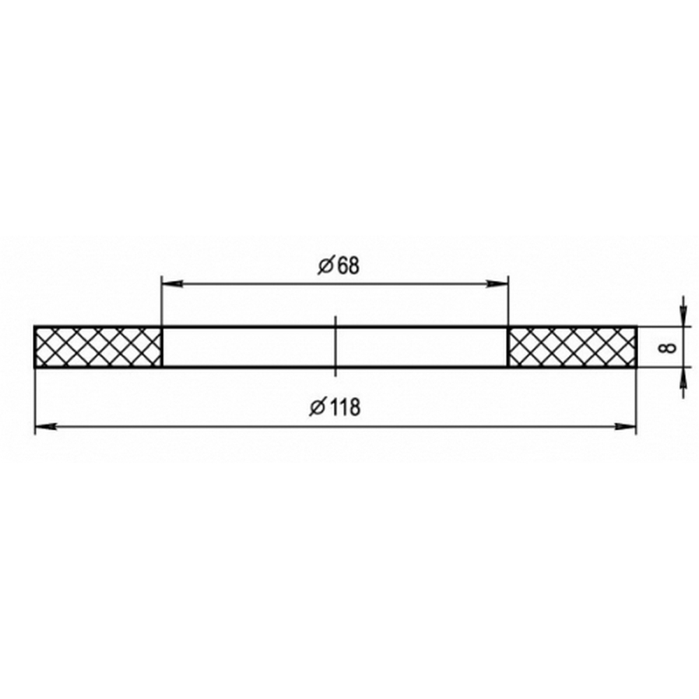 Прокладка д/унитаза ККпс Р (И-ККпс)