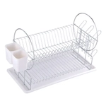 Сушилка для посуды двухуровневая настольная DR-1, размер:50*23*36см